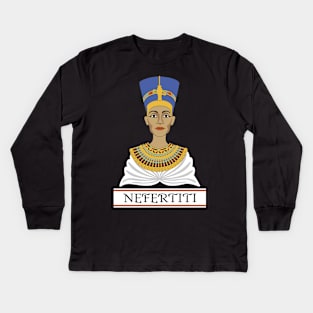 Nefertiti Kids Long Sleeve T-Shirt